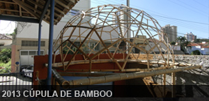 Geodesica de bamboo