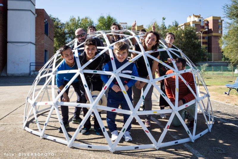 workshop infantil domo geodesico
